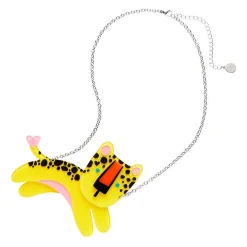 Erstwilder Leo The Leopard Necklace^ Necklaces