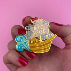 Erstwilder Let'S Set Sail Enamel Pin^ Enamel Pins