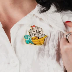 Erstwilder Let'S Set Sail Enamel Pin^ Enamel Pins