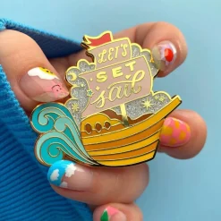 Erstwilder Let'S Set Sail Enamel Pin^ Enamel Pins