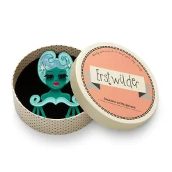 Erstwilder Libra The Learned Brooch^ Brooches