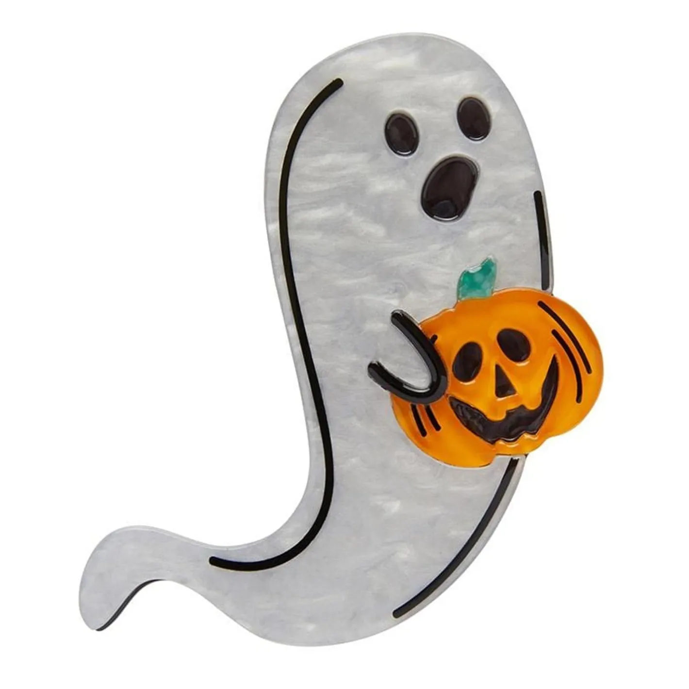Erstwilder Lil Boo Ghost Brooch^ Brooches