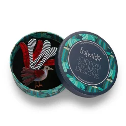 Erstwilder Lilly Lyre Bird Brooch^ Brooches
