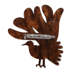 Erstwilder Lilly Lyre Bird Brooch^ Brooches