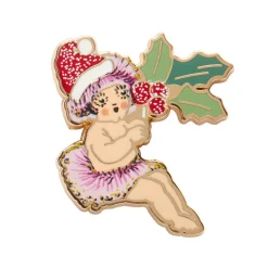 Erstwilder Little Ragged Christmas Blossom Enamel Pin^ Enamel Pins