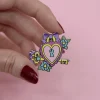 Erstwilder Lock And Key Enamel Pin^ Enamel Pins