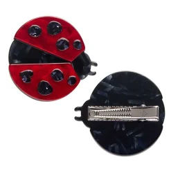Erstwilder Lou-Lou Ladybug Hair Clips Set - 2 Piece^ Hair Clips & Claws