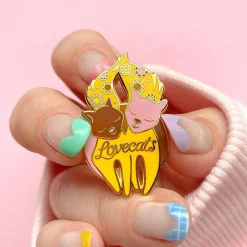 Erstwilder Love Cats Enamel Pin^ Enamel Pins