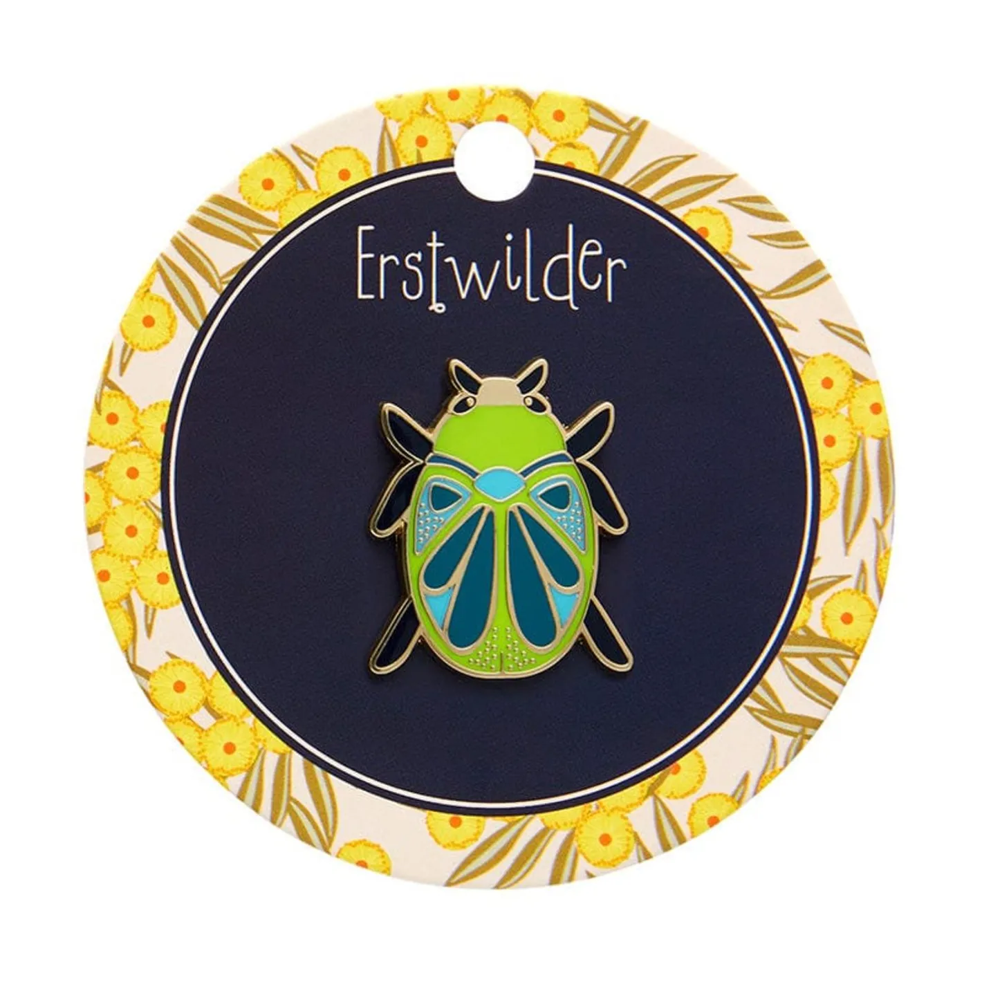 Erstwilder Luck Of The Beetle Enamel Pin^ Enamel Pins