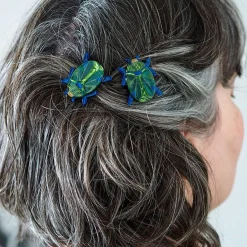 Erstwilder Luck Of The Beetle Hair Clips Set - 2 Piece^ Hair Clips & Claws