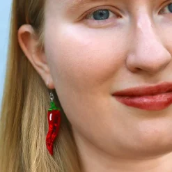 Erstwilder Lucky Little Horn Drop Earrings^ Earrings