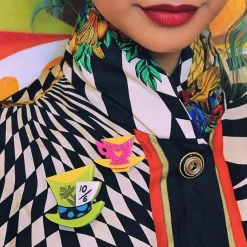 Erstwilder Mad Hatter'S Tea Party Double Brooch^ Brooches