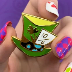 Erstwilder Mad Hatter'S Tea Party Hat Enamel Pin^ Enamel Pins