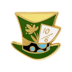 Erstwilder Mad Hatter'S Tea Party Hat Enamel Pin^ Enamel Pins