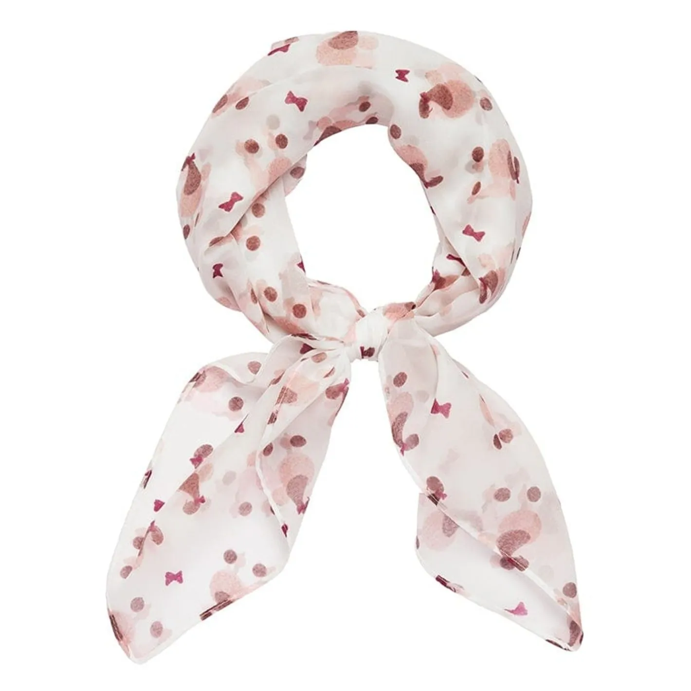 Erstwilder Madame Caniche Head Scarf - White^ Scarves