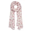 Erstwilder Madame Caniche Large Neck Scarf - White^ Scarves