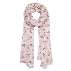 Erstwilder Madame Caniche Large Neck Scarf - White^ Scarves