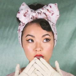 Erstwilder Madame Caniche Large Neck Scarf - White^ Scarves