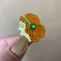 Erstwilder Mademoiselle Bernhardt Enamel Pin^ Enamel Pins