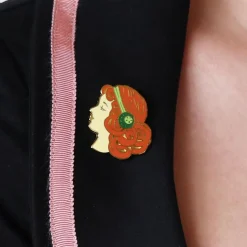 Erstwilder Mademoiselle Bernhardt Enamel Pin^ Enamel Pins