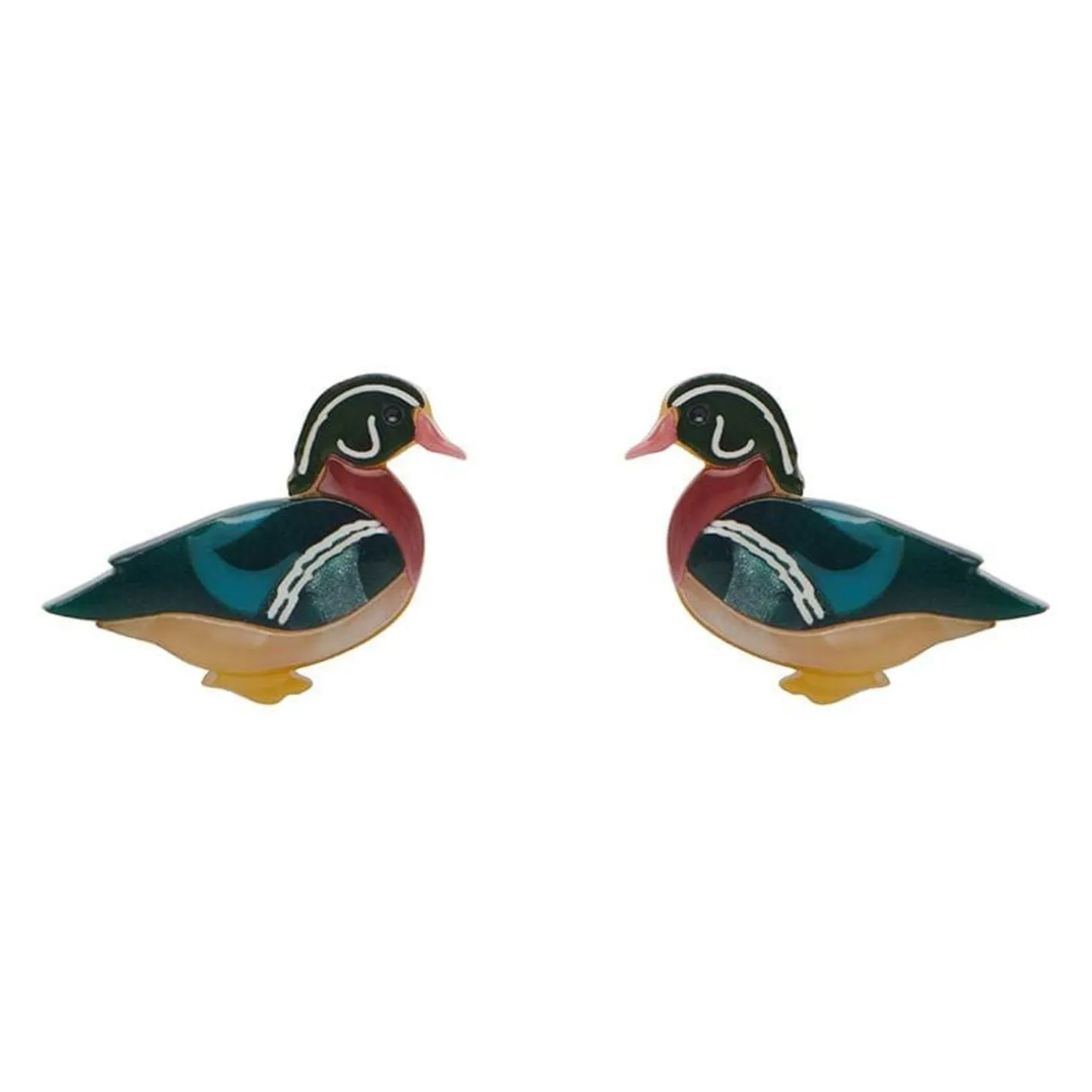 Erstwilder Mallard Ballard Stud Earrings^ Earrings