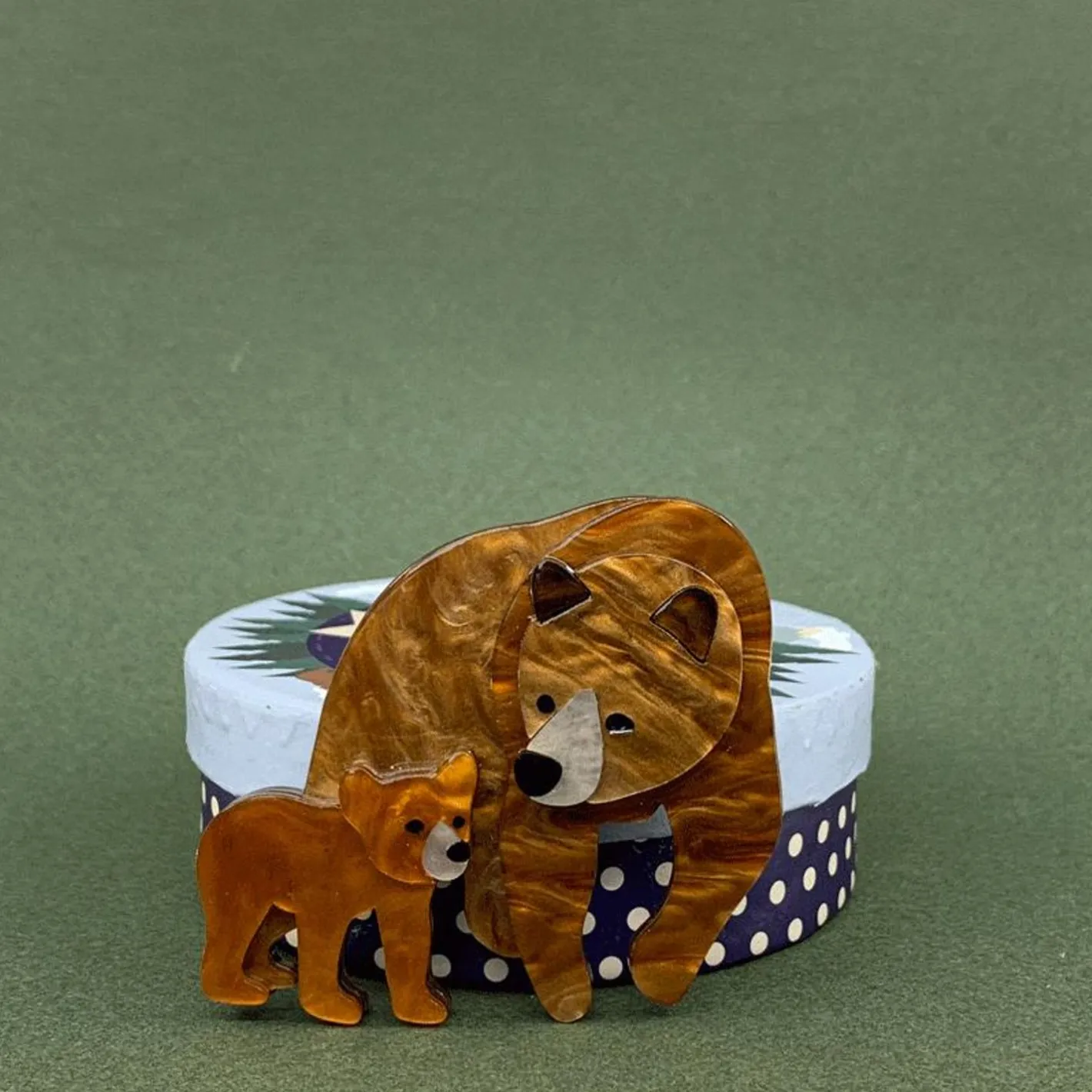 Erstwilder Mama Bear Brooch^ Brooches