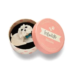Erstwilder Marc The Maltese Mini Brooch^ Brooches