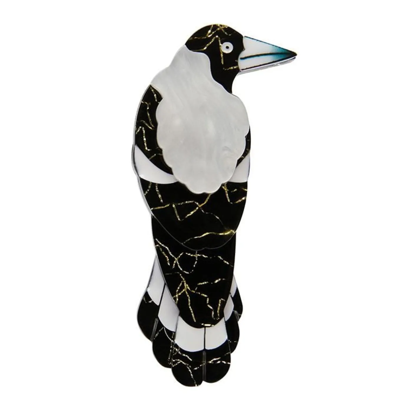 Erstwilder Marjorie Magpie Brooch^ Brooches