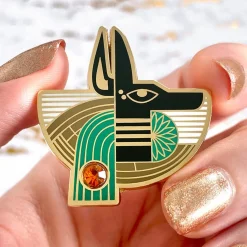 Erstwilder Master Of Secrets Anubis Enamel Pin^ Enamel Pins