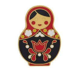 Erstwilder Matryoshka Memories Large Enamel Pin^ Enamel Pins
