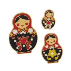 Erstwilder Matryoshka Memories Medium Enamel Pin^ Enamel Pins
