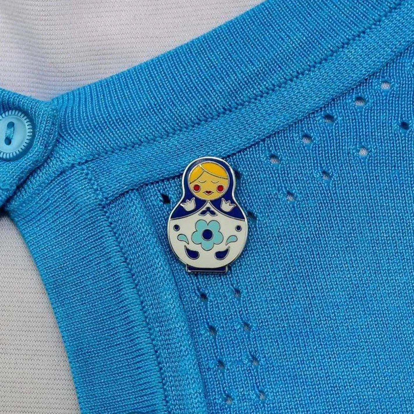 Erstwilder Matryoshka Memories Small Enamel Pin^ Enamel Pins