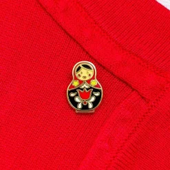 Erstwilder Matryoshka Memories Small Enamel Pin^ Enamel Pins