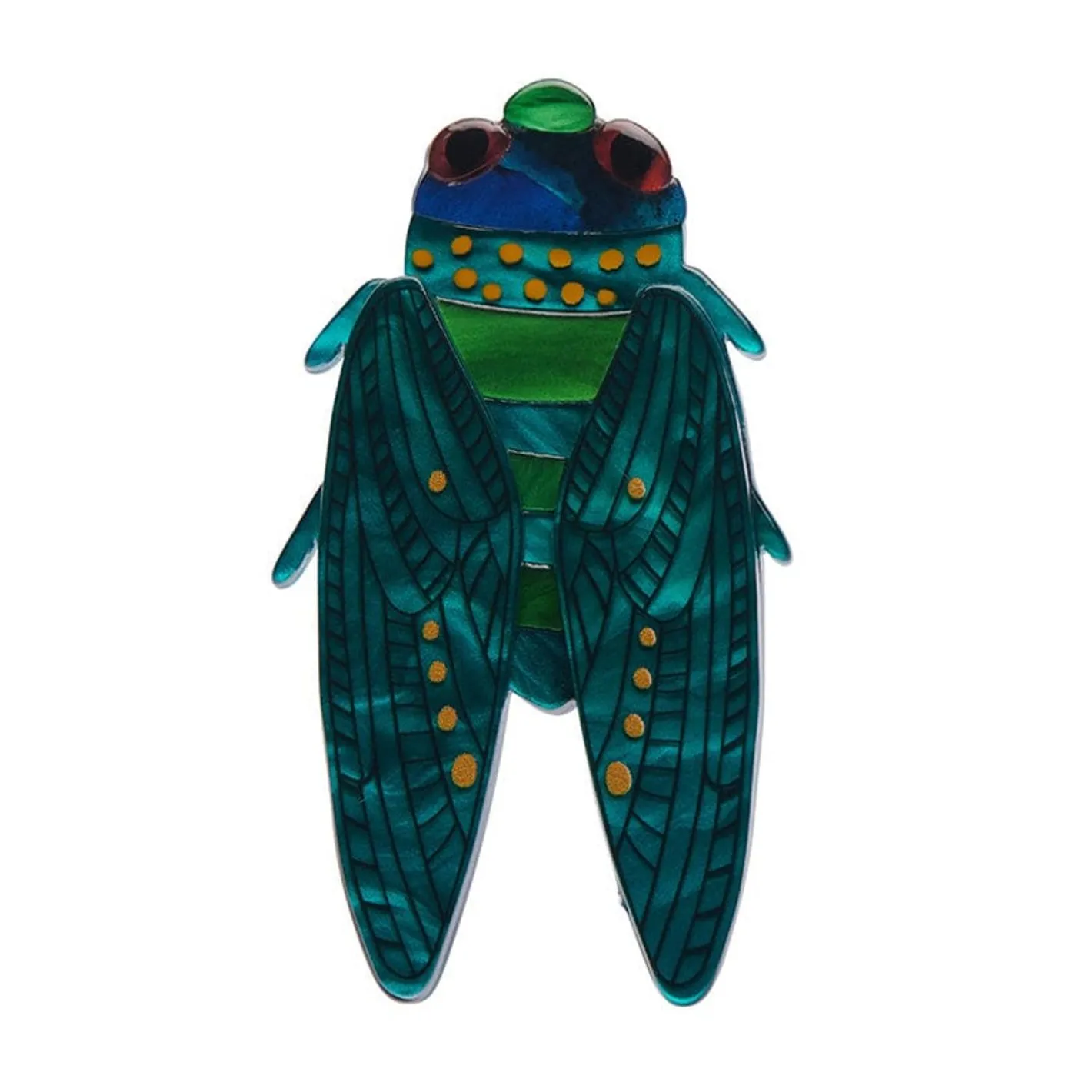 Erstwilder Melodic Moments Cicada Brooch^ Brooches