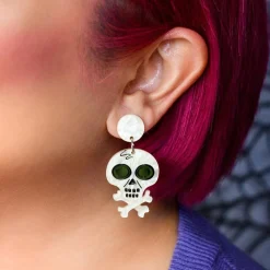 Erstwilder Memento Mori Earrings^ Earrings