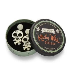 Erstwilder Memento Mori Earrings^ Earrings