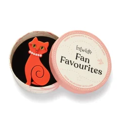 Erstwilder Meow At Midnight Brooch^ Brooches