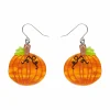 Erstwilder Midnight Magic Pumpkin Drop Earrings^ Earrings