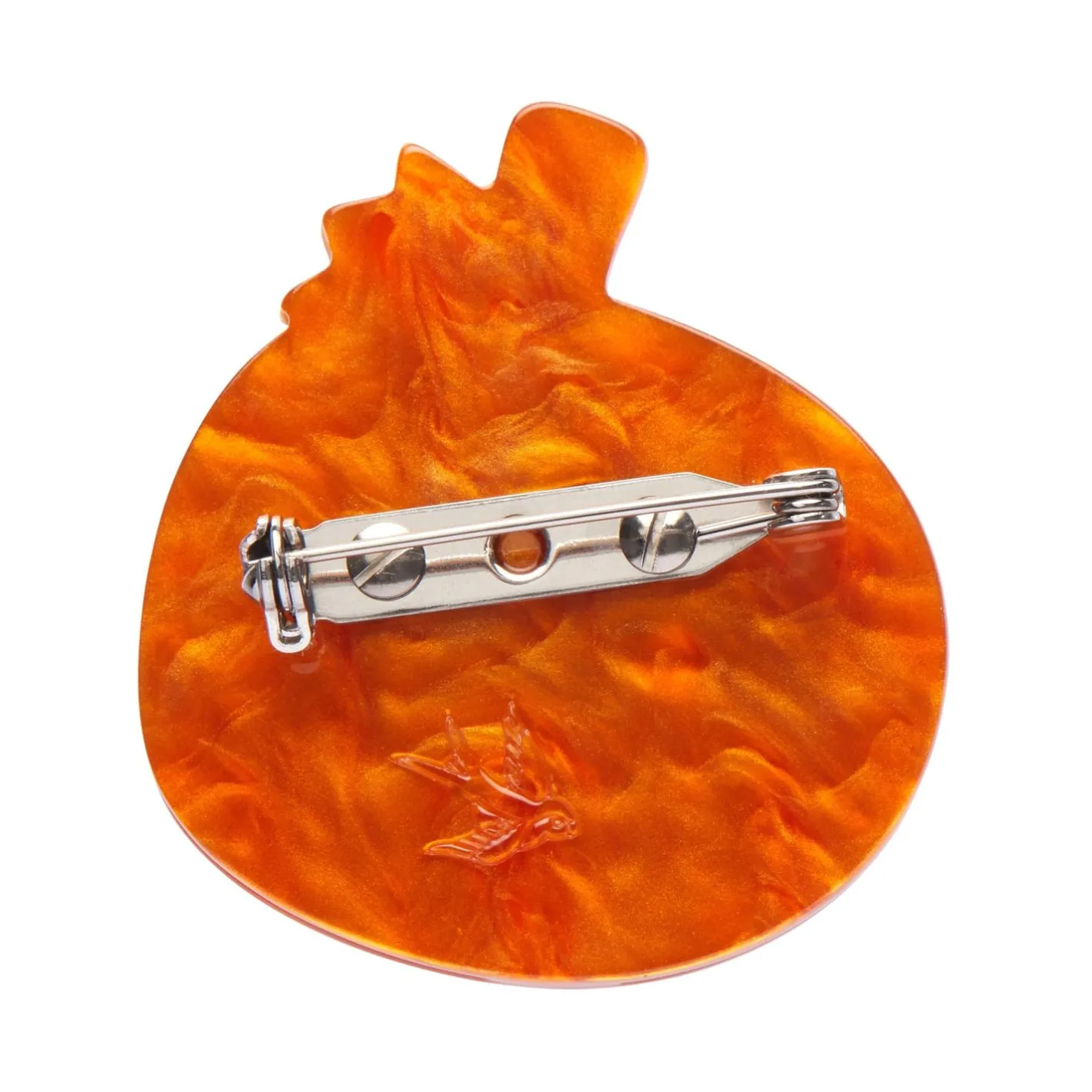 Erstwilder Midnight Magic Pumpkin Mini Brooch^ Brooches