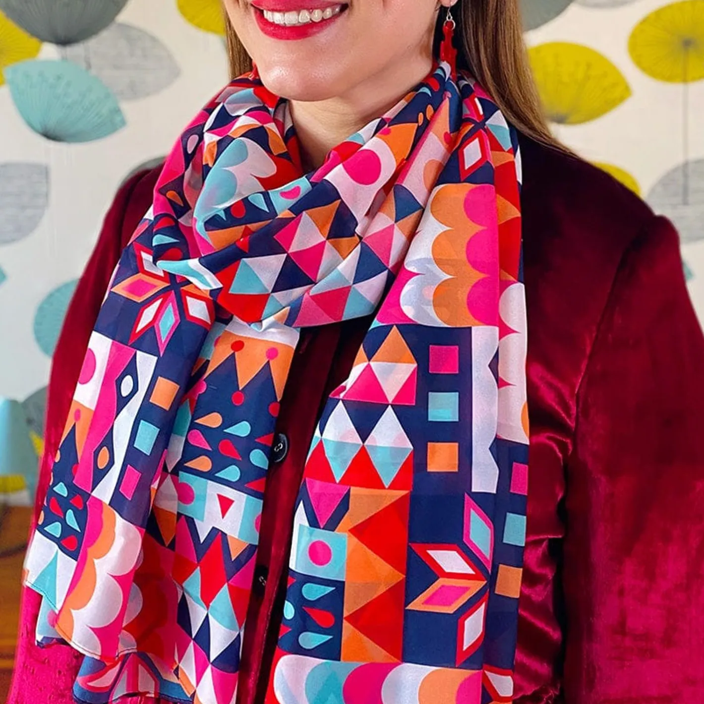 Erstwilder Modern Holiday Neck Scarf^ Scarves