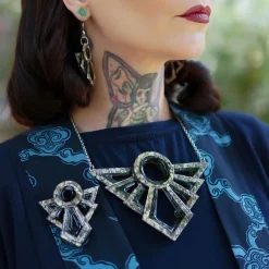Erstwilder Modernist Motif Necklace^ Necklaces