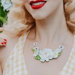 Erstwilder Morning Blossom Necklace^ Necklaces