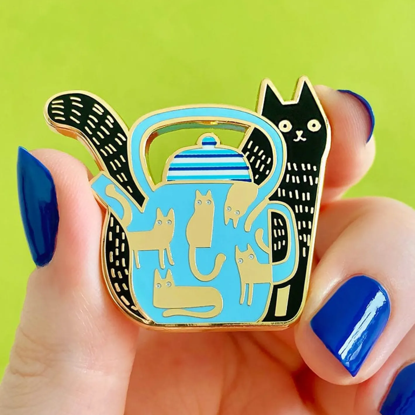 Erstwilder Mouse Tea Enamel Pin^ Enamel Pins