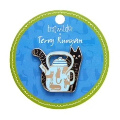 Erstwilder Mouse Tea Enamel Pin^ Enamel Pins