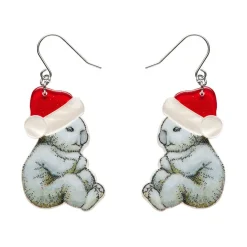 Erstwilder Mr. & Mrs. Bear Drop Earrings^ Earrings