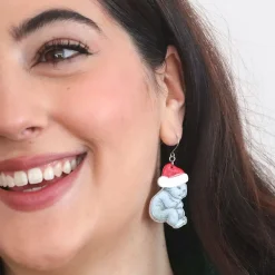 Erstwilder Mr. & Mrs. Bear Drop Earrings^ Earrings