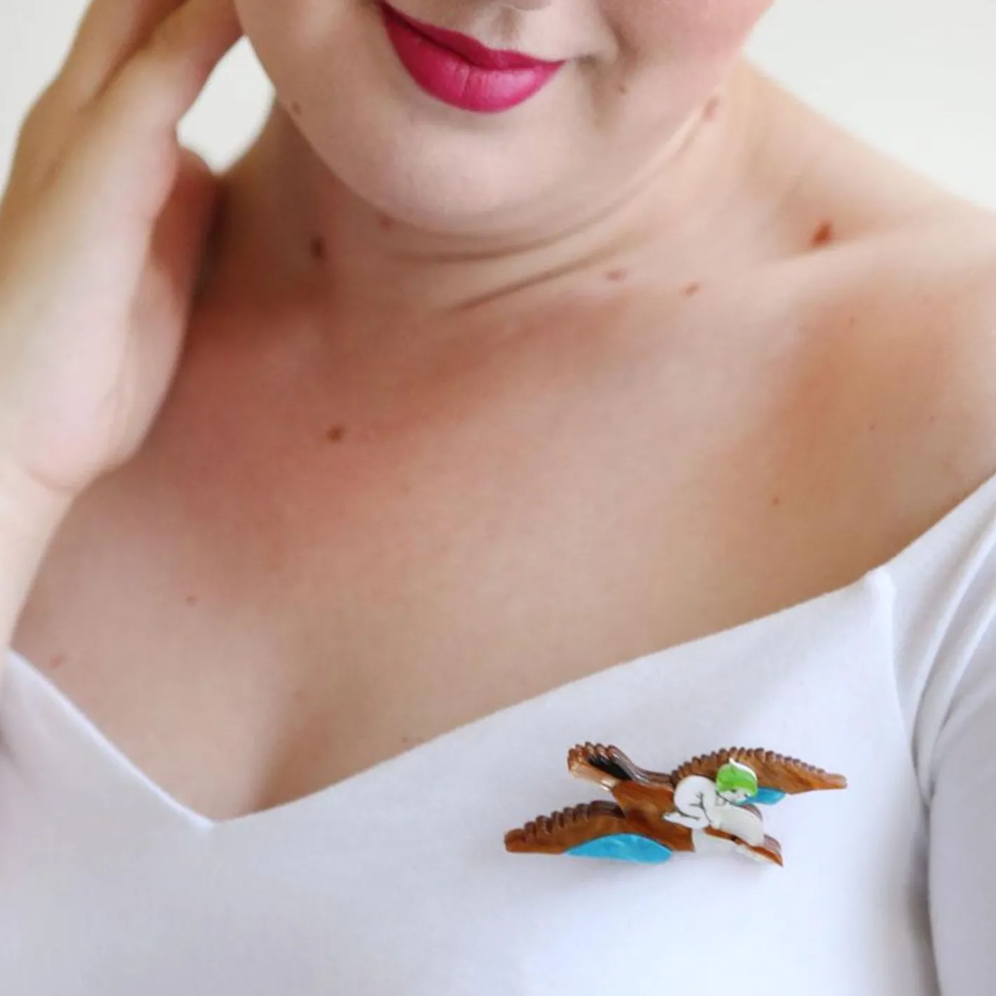 Erstwilder Mr. Kookaburra Brooch^ Brooches