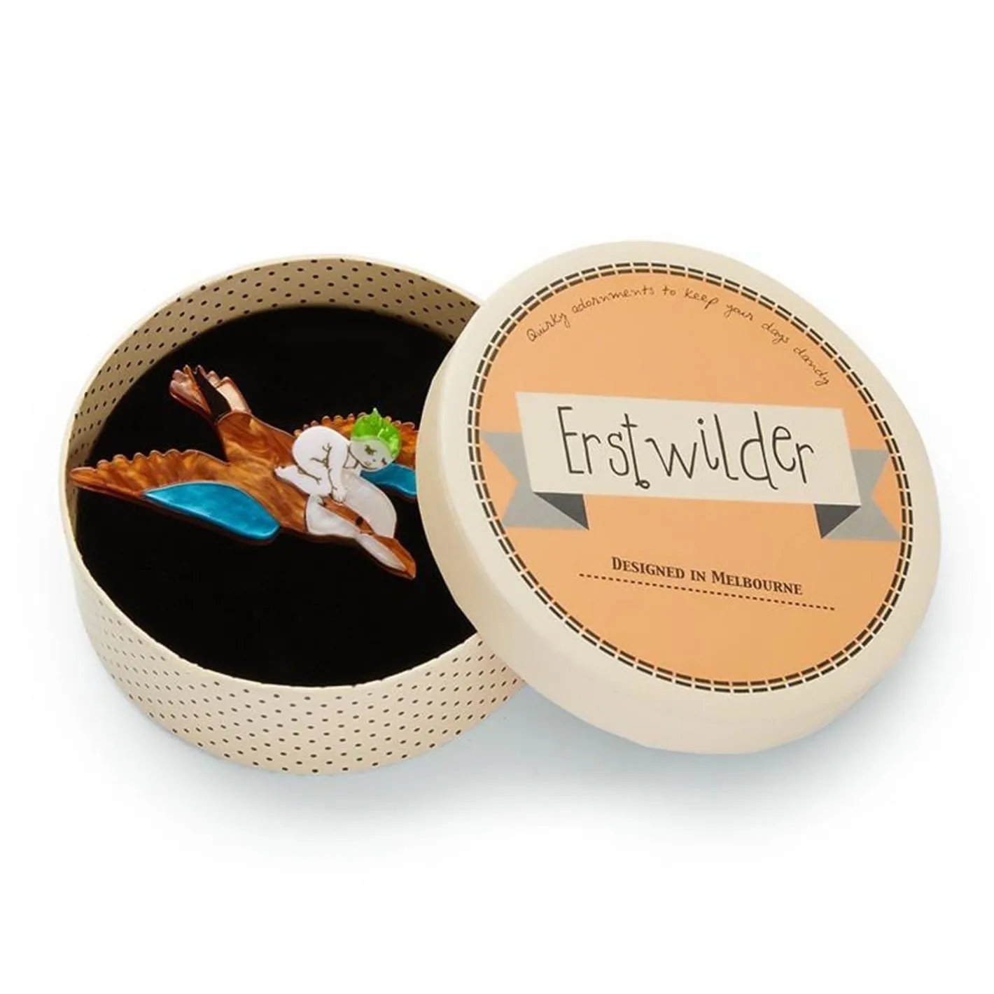 Erstwilder Mr. Kookaburra Brooch^ Brooches