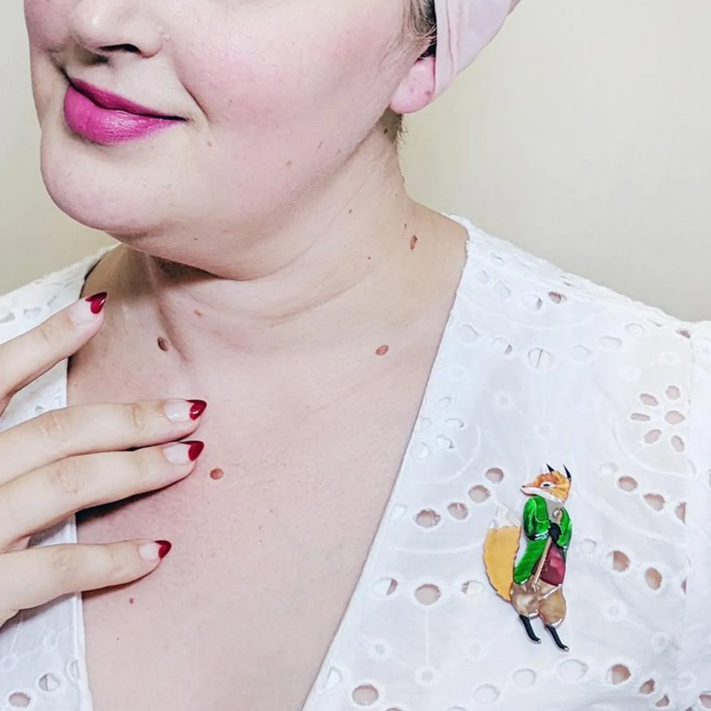 Erstwilder Mr. Tod Brooch^ Brooches