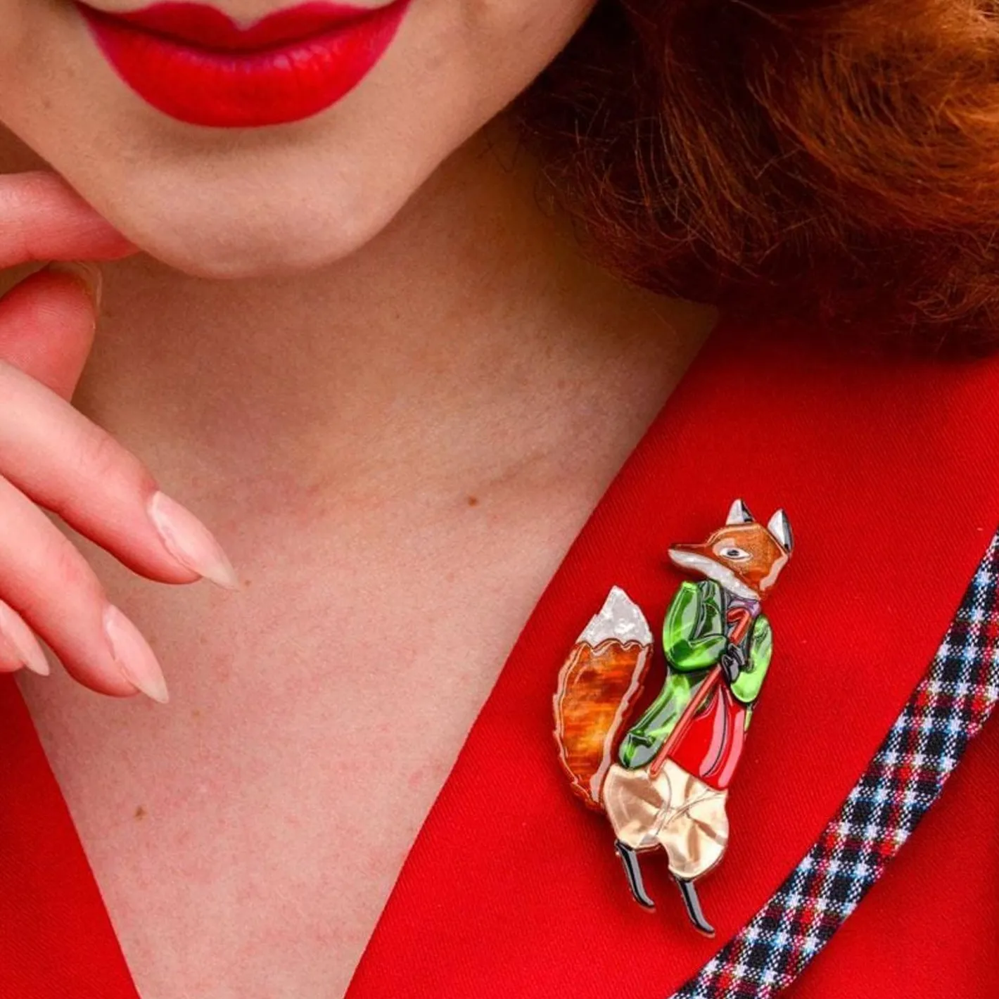 Erstwilder Mr. Tod Brooch^ Brooches